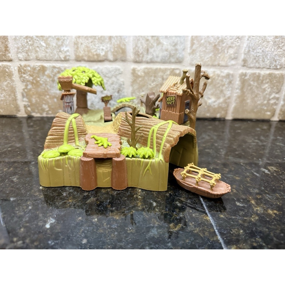 VTG MICRO MACHINES EXPLORATION SEA GATOR ISLAND SWAMP SET GALOOB 66077 -‎ 1997